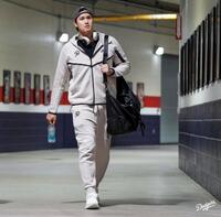 トロントへ向かうドジャースナイン（ロサンゼルス・ドジャース提供）