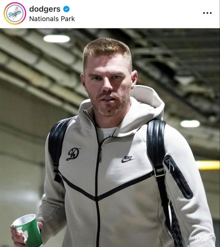 トロントへ向かうドジャースナイン（ロサンゼルス・ドジャース提供）