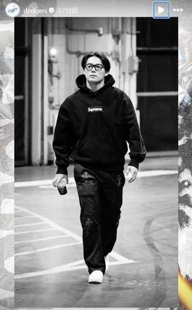 ドジャースのインスタグラム（ｄｏｄｇｅｒｓ）より