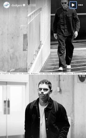 ドジャースのインスタグラム（ｄｏｄｇｅｒｓ）より