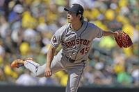 アストロズ・今井達也（提供・共同通信社）