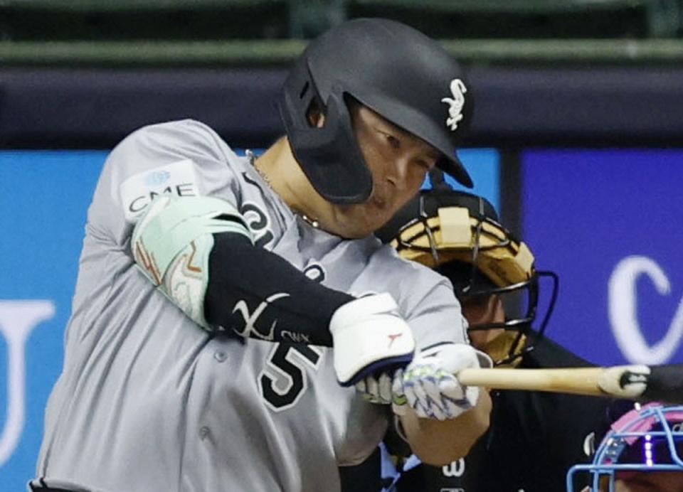 ホワイトソックス・村上宗隆（提供・共同通信社）