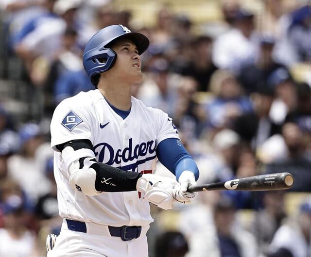 大谷翔平　剛腕から２戦連続５号先頭弾