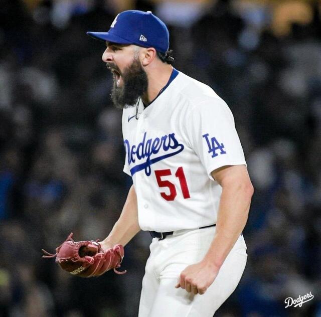 ド軍ベシアが３者連続Ｋで２セーブ目！