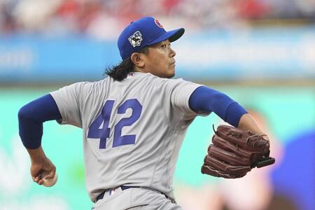 フィリーズ戦に先発した今永（ＡＰ＝共同）