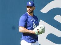 開幕から好投を続けているタナー・スコット投手(撮影・小林信行)