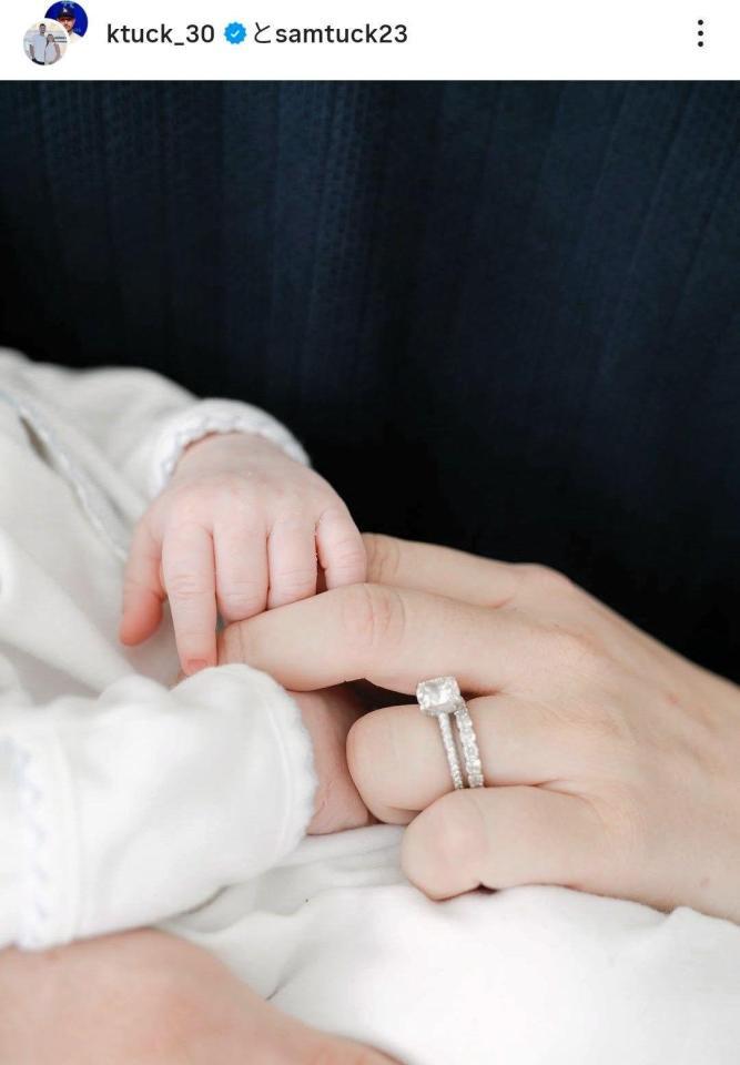 　タッカーのインスタグラム（ｋｔｕｃｋ＿３０）より