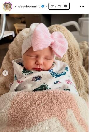 フリーマンの妻チェルシーさんのインスタグラム＠ｃｈｅｌｓｅａｆｒｅｅｍａｎ５より
