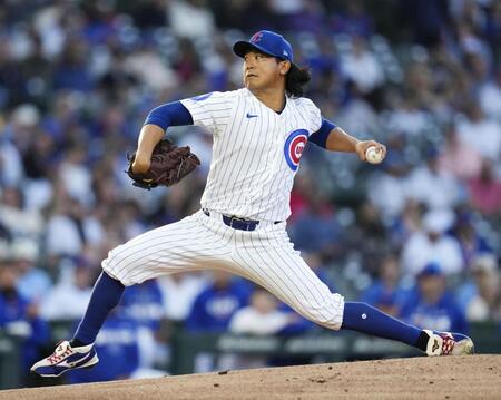 先発した今永（ＡＰ＝共同）