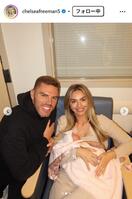 フリーマンの妻チェルシーさんのインスタグラム＠ｃｈｅｌｓｅａｆｒｅｅｍａｎ５より