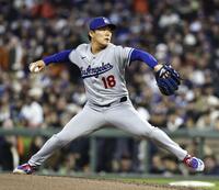 先発した山本（共同）