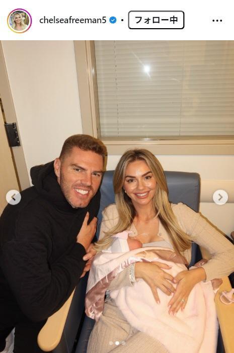 フリーマンの妻チェルシーさんのインスタグラム＠ｃｈｅｌｓｅａｆｒｅｅｍａｎ５より