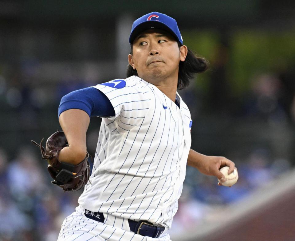 先発した今永（ロイター＝共同）