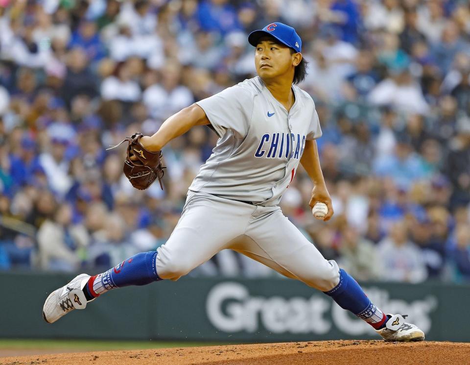 カブス・今永昇太（提供・共同通信社）