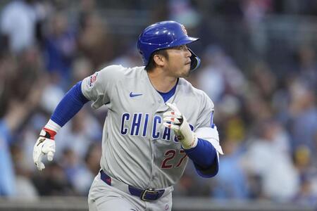 ２回、５号ソロを放った鈴木（ＡＰ＝共同）