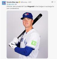 トロント・ブルージェイズのＸ（旧Ｔｗｉｔｔｅｒ）＠ＢｌｕｅＪａｙｓより