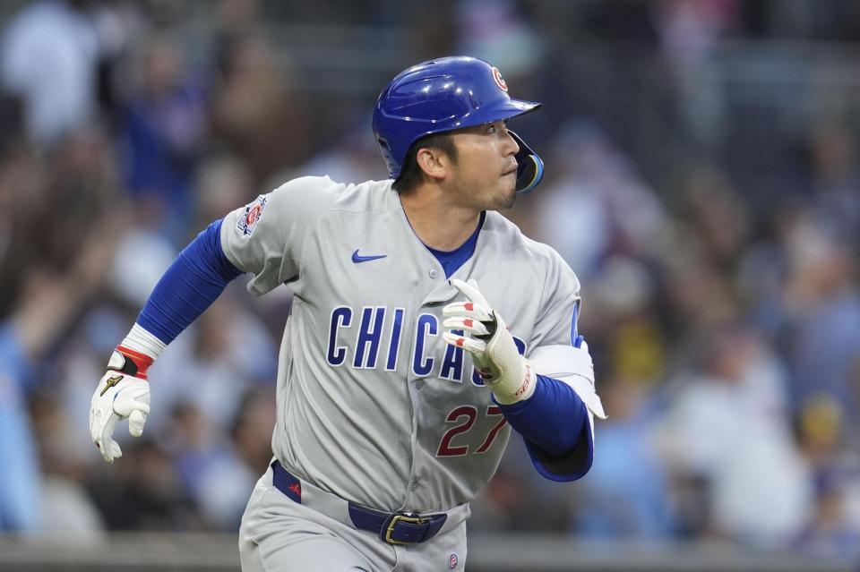 ２回、５号ソロを放った鈴木（ＡＰ＝共同）