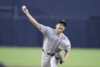 ロッキーズ・菅野智之（提供・共同通信社）