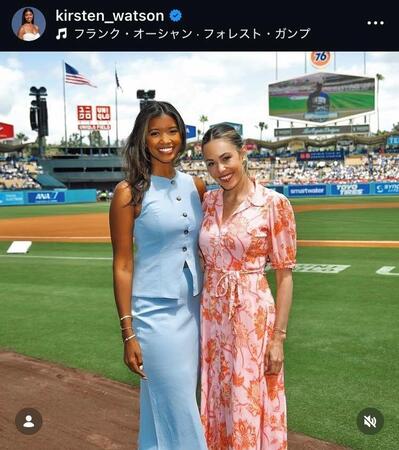 キアステン・ワトソンさんのインスタグラム（＠ｋｉｒｓｔｅｎ＿ｗａｔｓｏｎ）より