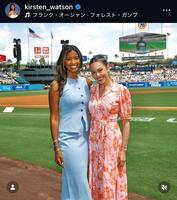キアステン・ワトソンさんのインスタグラム（＠ｋｉｒｓｔｅｎ＿ｗａｔｓｏｎ）より