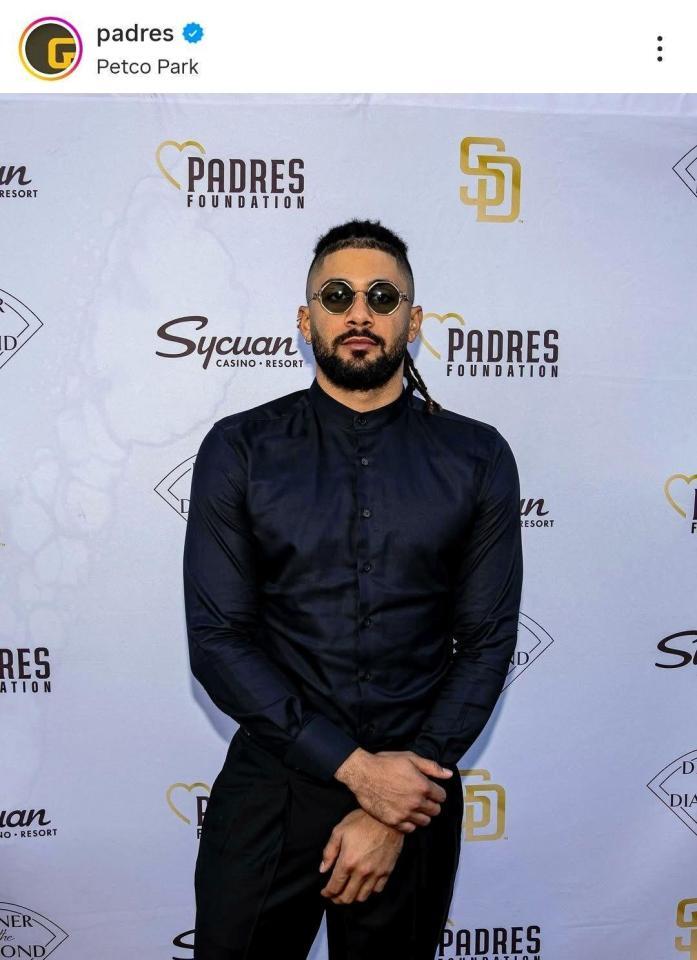 イベントに参加したタティス。パドレスの球団公式インスタグラム（ｐａｄｒｅｓ）より