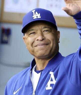 ドジャースのデーブ・ロバーツ監督（提供・共同通信社）