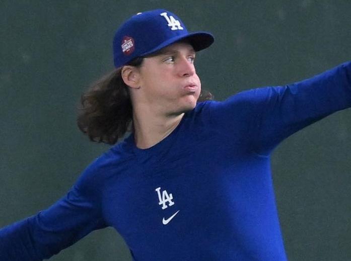 ドジャースのタイラー・グラスノー