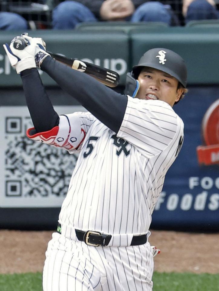 ホワイトソックス・村上宗隆（提供・共同通信社）