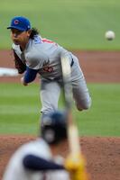 先発した今永（ＡＰ＝共同）