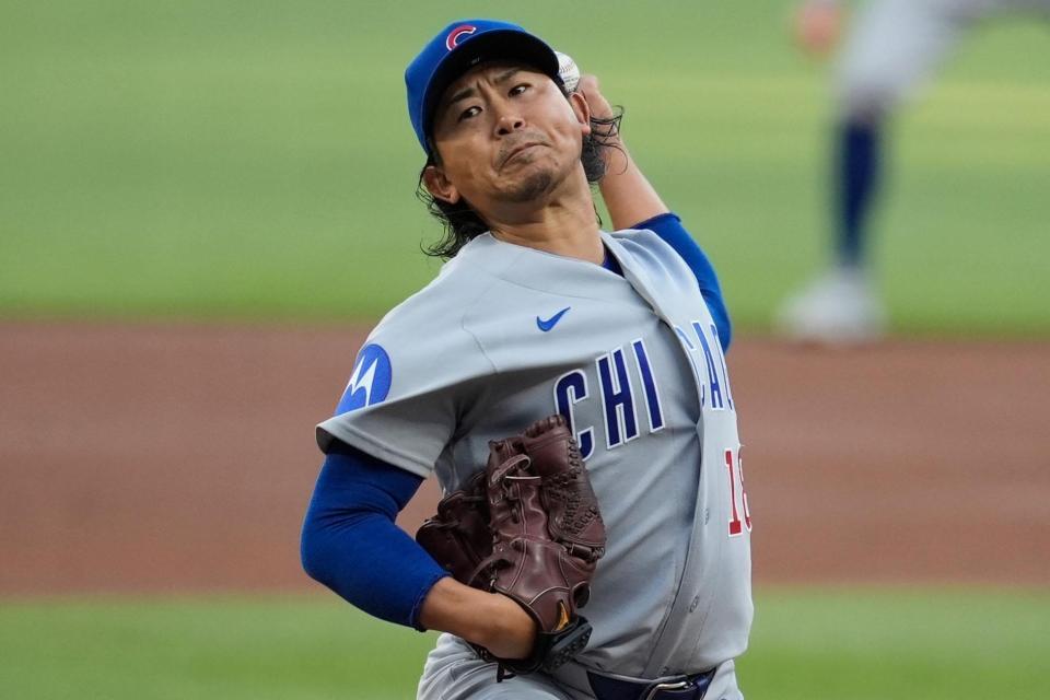 先発した今永（ＡＰ＝共同）