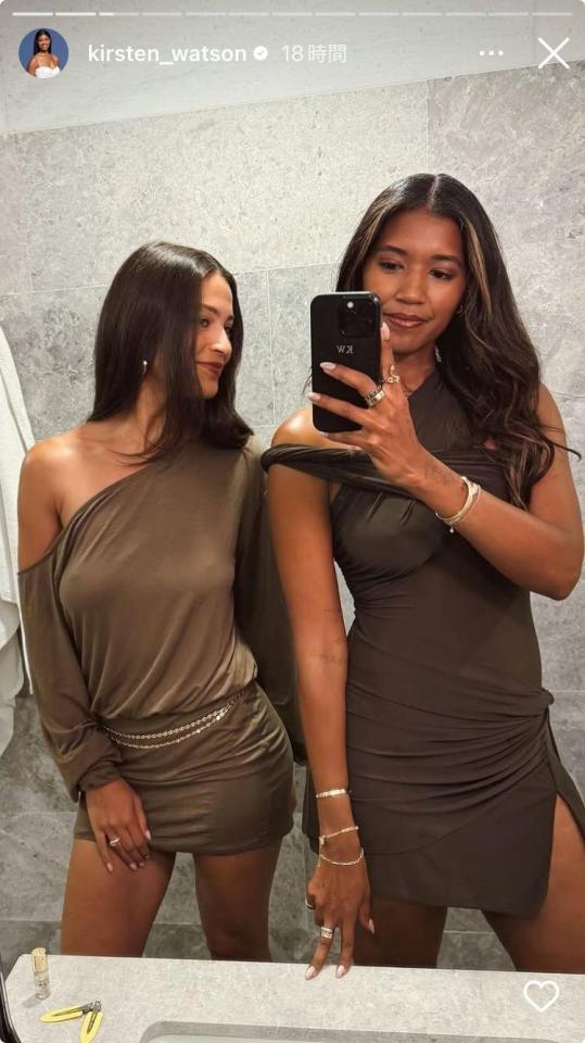 キアステン・ワトソンさんのインスタグラム（＠ｋｉｒｓｔｅｎ＿ｗａｔｓｏｎ）より