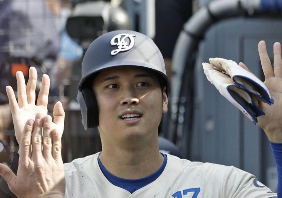 　ドジャース・大谷翔平（提供・共同通信社）