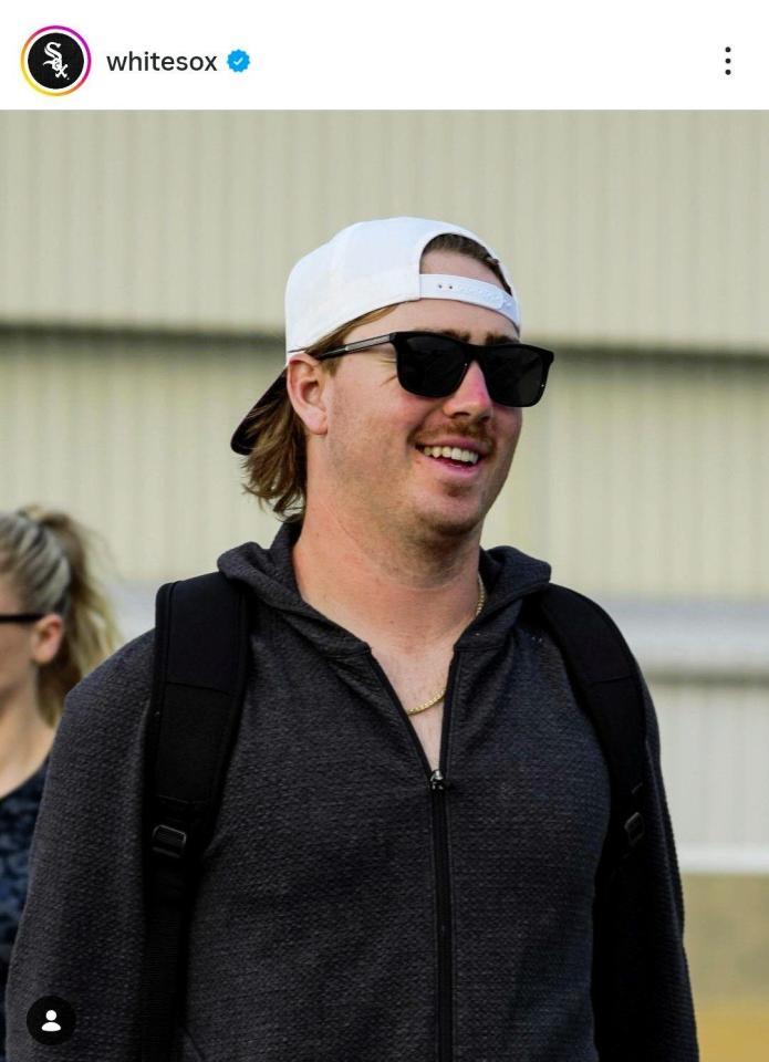 シアトルへ移動するマイドロス。ホワイトソックスのインスタグラム（ｗｈｉｔｅｓｏｘ）より