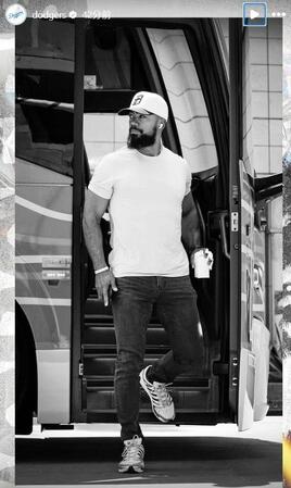 　ドジャースのインスタグラム（ｄｏｄｇｅｒｓ）より
