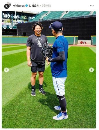 　ホワイトソックスの球団公式インスタグラム（ｗｈｉｔｅｓｏｘ）より