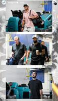 　球場入りするコール、Ｔ・ヘルナンデス、タッカー。ドジャースのインスタグラム（ｄｏｄｇｅｒｓ）より
