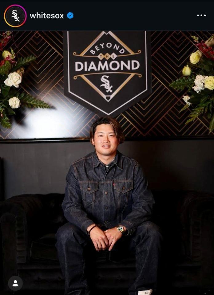 ホワイトソックスのインスタグラム（＠ｗｈｉｔｅｓｏｘ）より