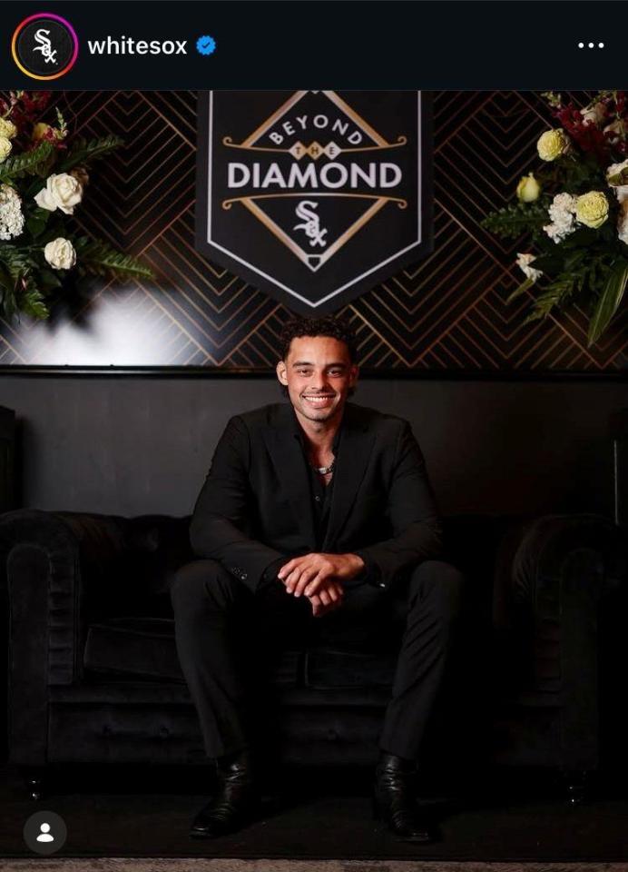 ホワイトソックスのインスタグラム（＠ｗｈｉｔｅｓｏｘ）より