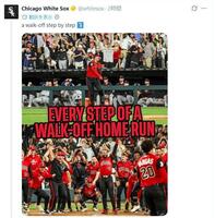 　ホワイトソックスの公式Ｘ（＠ｗｈｉｔｅｓｏｘ）より