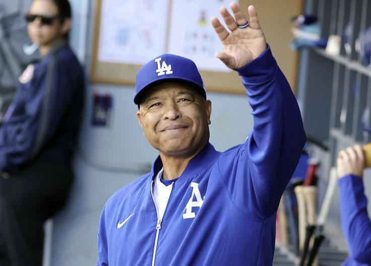 ドジャースのデーブ・ロバーツ監督（提供・共同通信社）