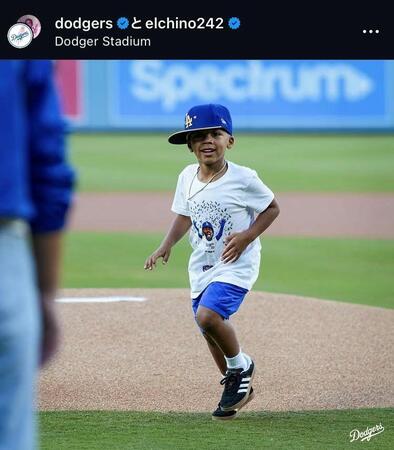 ドジャースのインスタグラム（＠ｄｏｄｇｅｒｓ）より