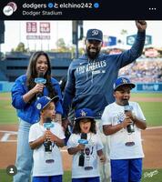 ドジャースのインスタグラム（＠ｄｏｄｇｅｒｓ）より