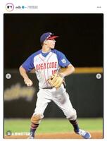幼少期のボビー・ウィットJr.。ＭＬＢ公式インスタグラム）ｍｌｂ）より