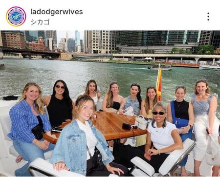 ドジャーワイブスのインスタグラム（ｌａｄｏｄｇｅｒｗｉｖｅｓ）より