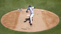 先発登板した大谷（ロイター＝共同）