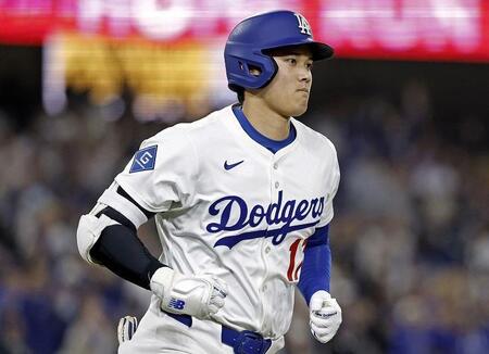 ドジャース大谷翔平（提供・共同通信社）
