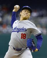 ドジャース・山本由伸（提供・共同通信社）