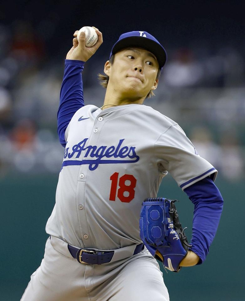 ドジャース・山本由伸（提供・共同通信社）