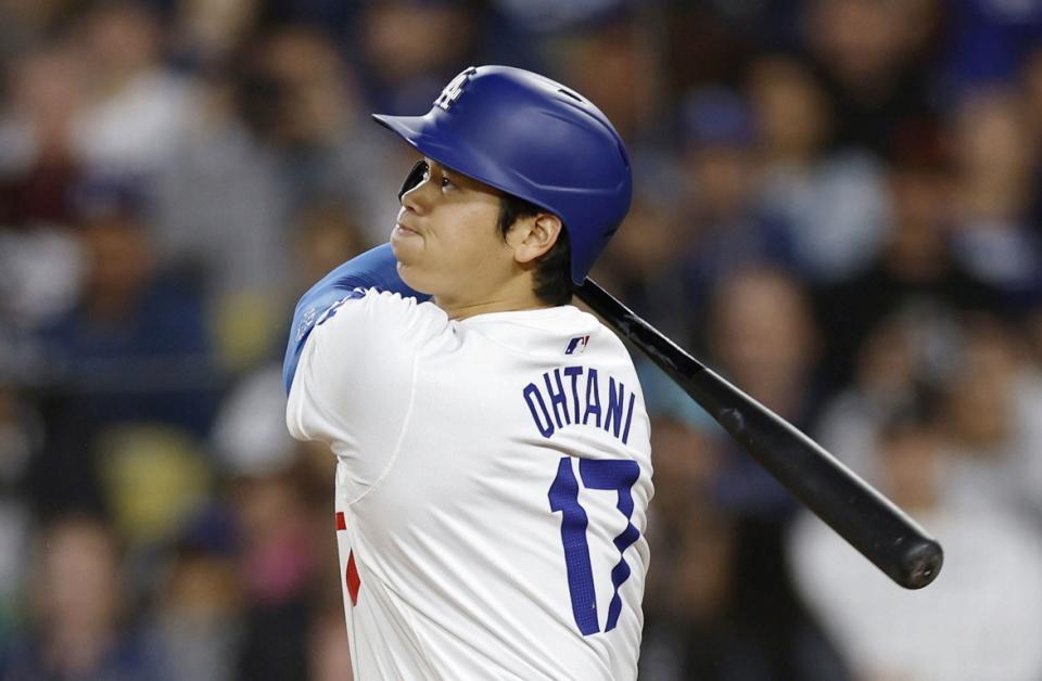 ドジャース・大谷翔平（提供・共同通信社）