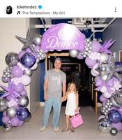 キケ・ヘルナンデスと長女ペネロペちゃん。キケ・ヘルナンデスのインスタグラム（ｋｉｋｅｈｅｎｄｚ）より
